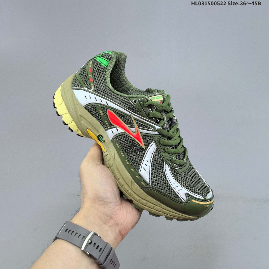 Brooks Adrenaline GTS 10 Running Shoes, Olive Green