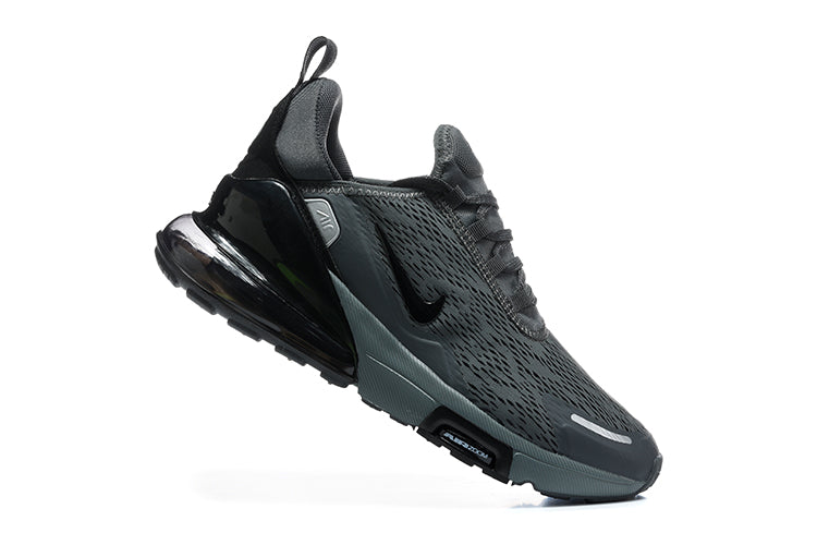 Nike Air Max 270 Black and Dark Gray Sneakers