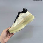 Norda 055 Trail Running Shoes in Cream and Black
