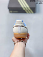 adidas Samba Leather Sneakers White Blue Gum JDD265A15