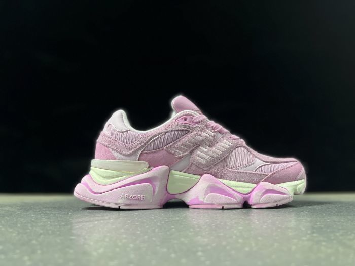 New Balance 9060 Pink and Lime Sneakers U9060APP