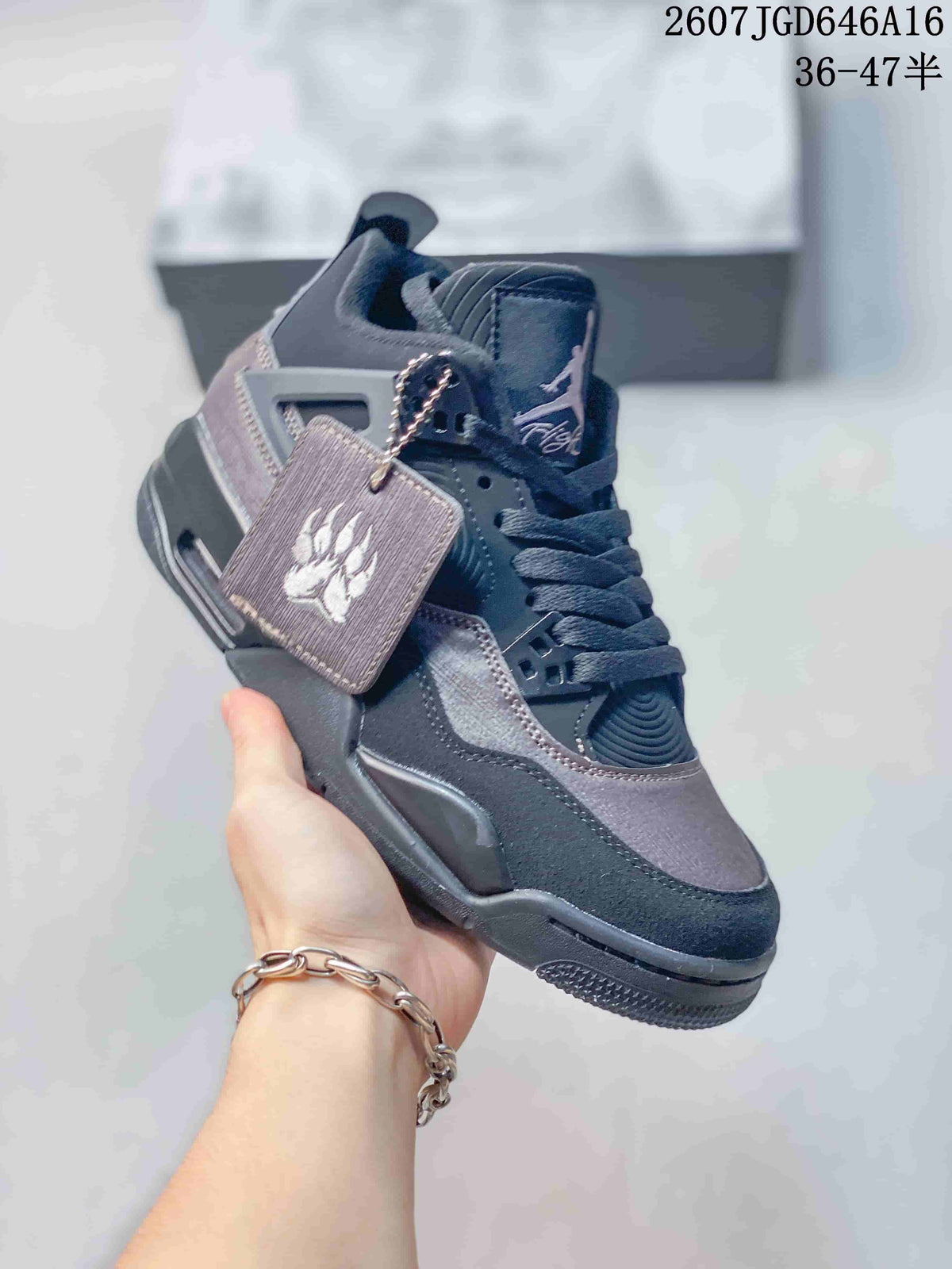Jordan Air Jordan 4 Retro Sneakers Charcoal Black JA8136