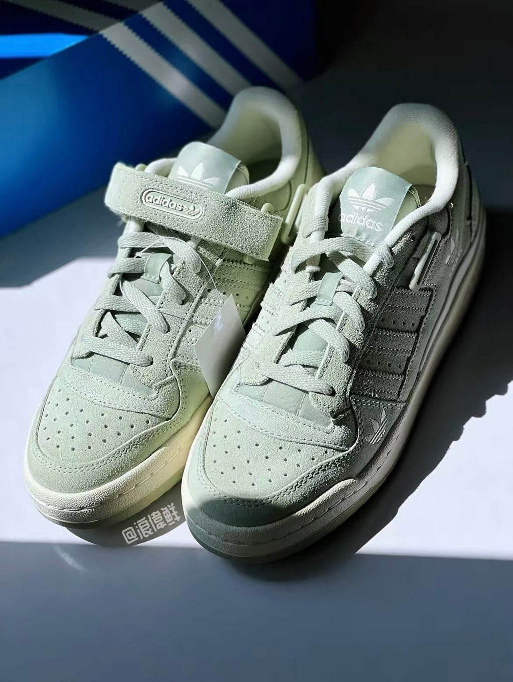 Adidas Originals Forum 84 Low Sneakers Light Green H01945