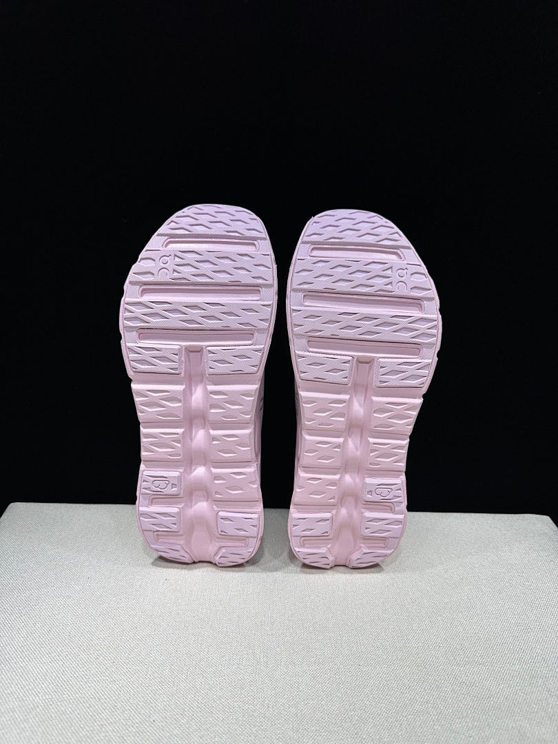 On x LOEWE Cloudtilt Sneakers in Rosa Palo and Pale Pink