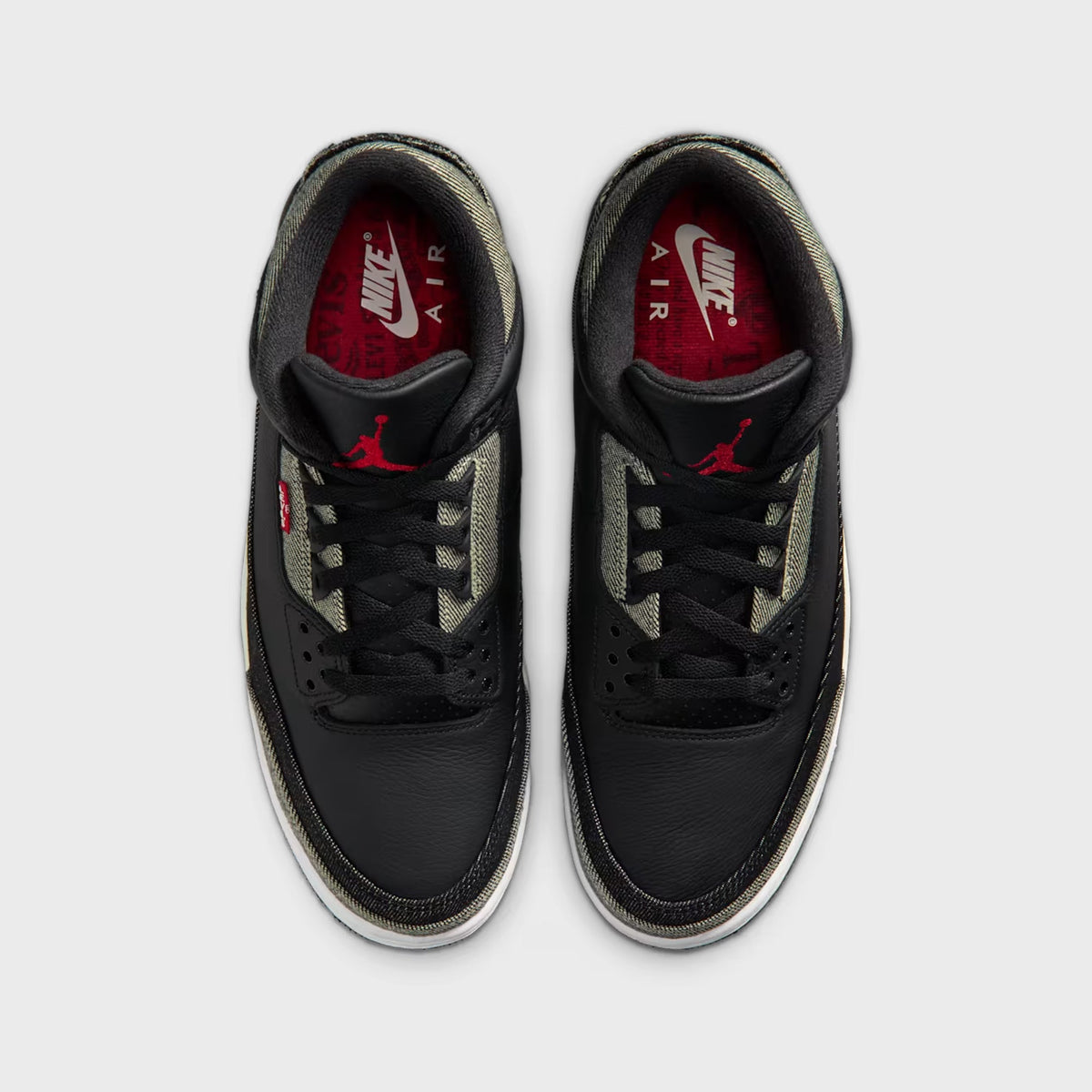 Jordan x Levi's Air Jordan 3 - Denim / Black / Gym Red