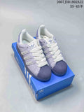Adidas Superstar Sneakers Lavender and White HQ2646