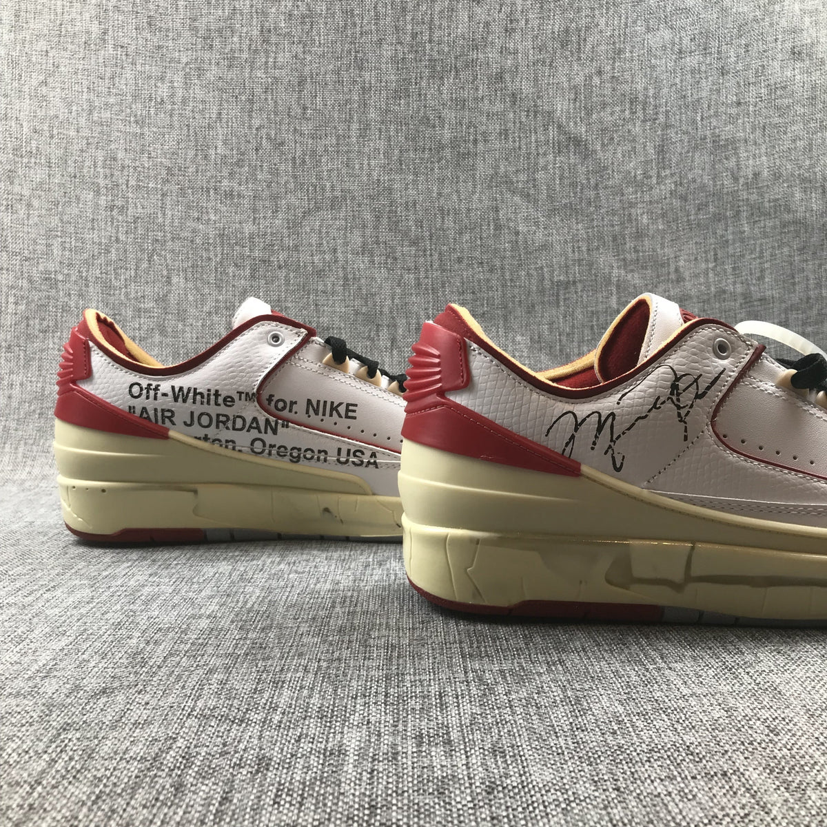 Air Jordan 2 Retro Low SP Off-White White Red DJ4375-004
