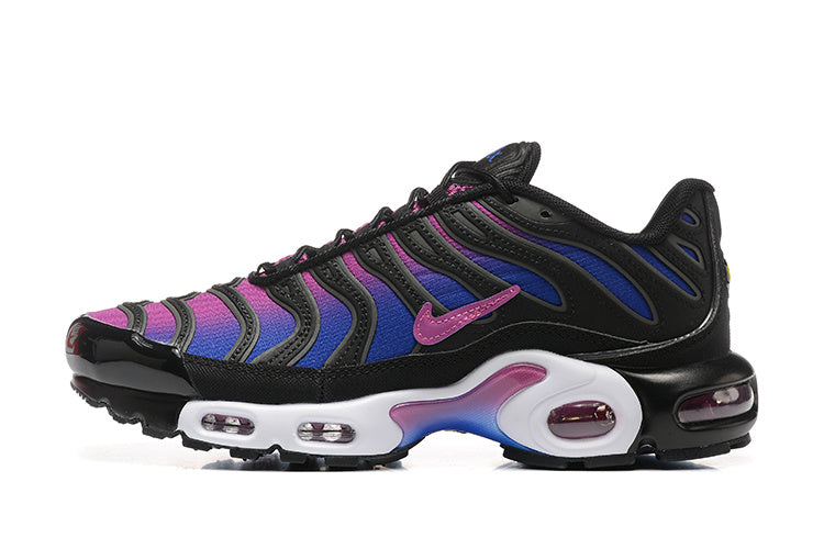 Nike Air Max Plus Black Pink and Blue Sneakers