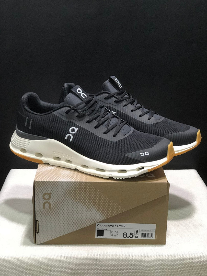 On Cloudnova Form 2 Sneakers Black Ivory