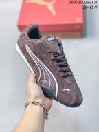 Puma Catch Soleil SD Brown Low-Top Sneakers 402681-11