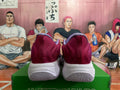 Nike Basketball Shoes in Purple and Burgundy