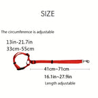 Pet Car Safety Rope Loop Seatbelt Restraint for Travel