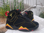 Air Jordan 7 High-Top Sneakers in Black or White