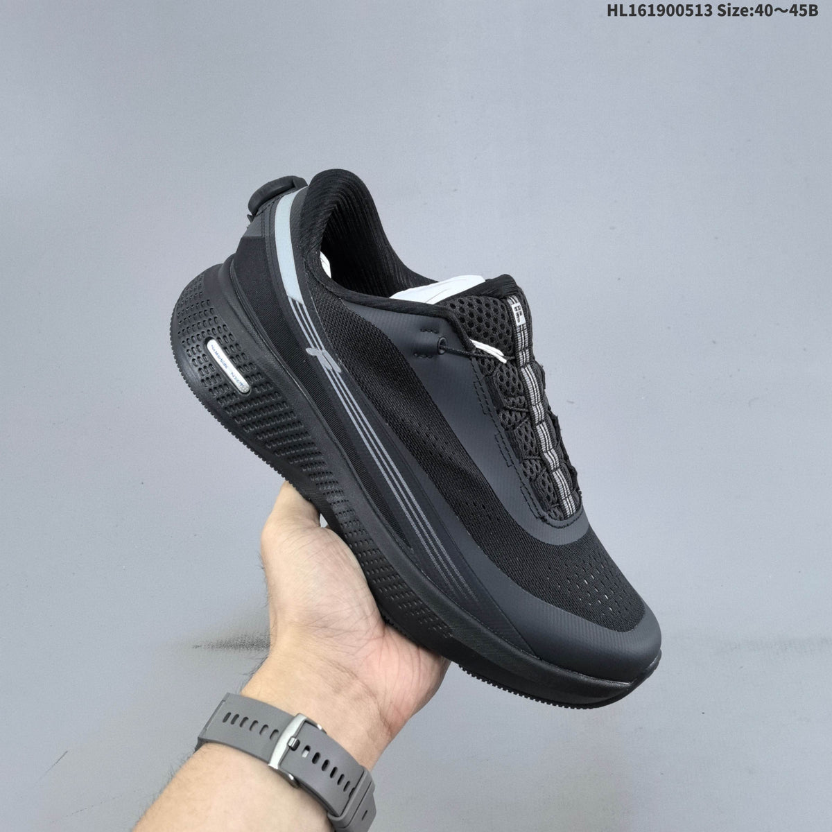 FILA Nuvole Run 3+ Running Shoes, White and Black