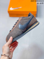 Nike Classic Cortez Nylon Brown Black Sneakers 711050IPI