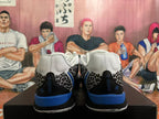 Nike Basketball Shoes White Blue Black Leopard Print