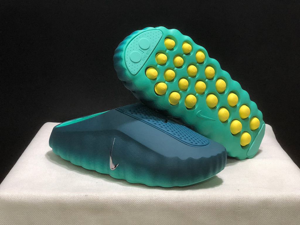 Nike Mind 001 Mule in Blue and Green, HQ4307-301