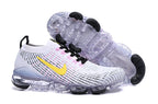 Nike Air VaporMax Flyknit 3 White Yellow Sneakers AJ6900-103
