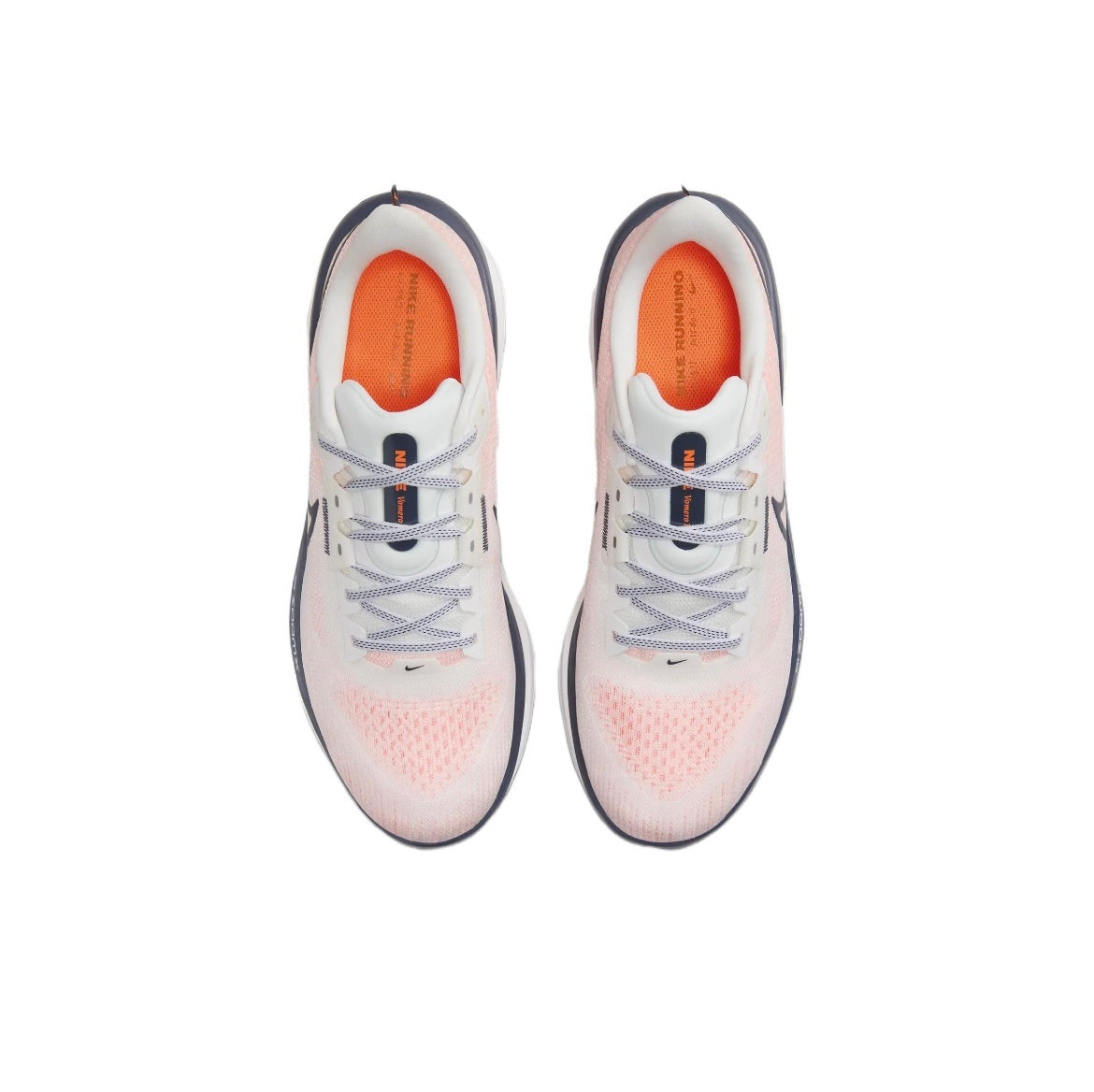 Nike Air Zoom Vomero 17 Running Shoes White Orange FB1309-102