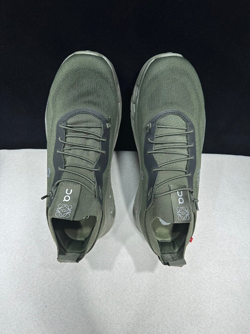 On Cloudtilt Loewe Khaki Green Sneakers