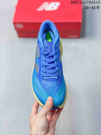 New Balance FuelCell SuperComp Trainer v2 Blue Yellow Running Shoes