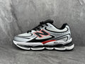 New Balance Black and White Running-Style Sneakers