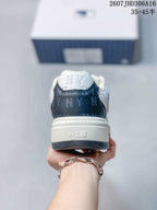 MLB Chunky Liner Low-Top Sneakers White Navy 2607JHD306A16