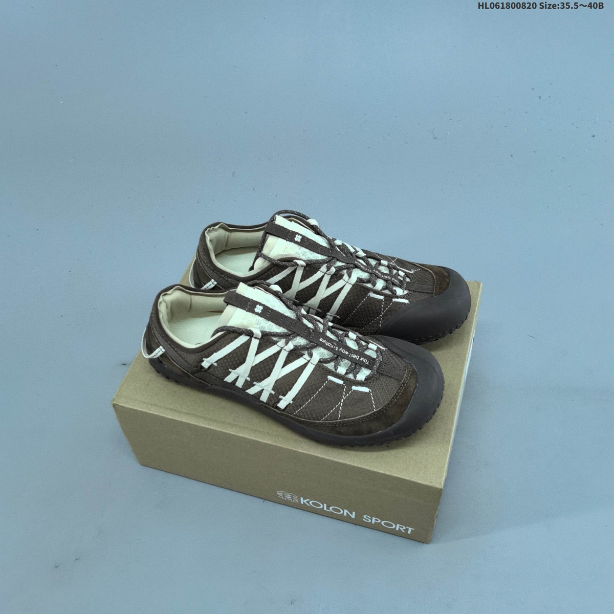 KOLON SPORT ROAMVARY Low-Profile Outdoor Shoes, Brown