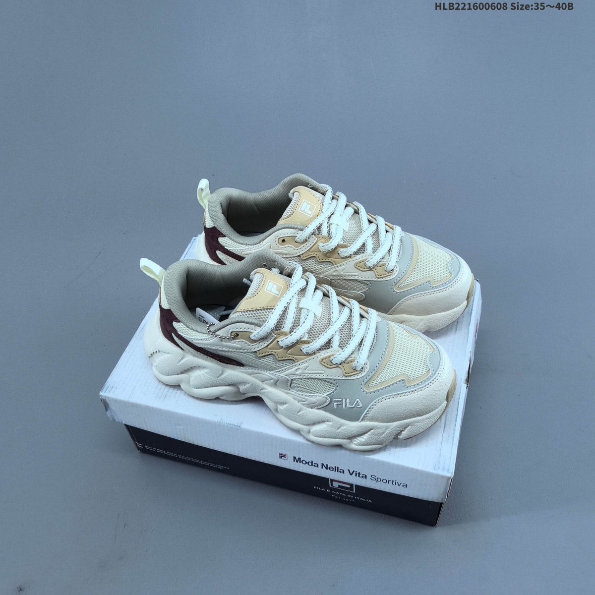FILA Pebble Sandal Retro Sneakers in Pastel Colorways