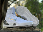 Nike Kobe 9 Elite High Halo White Basketball Shoes