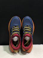 HOKA Skyline Float X Trail Sneakers Navy Orange