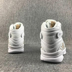 Air Jordan 8 Retro OVO White Metallic Gold Sneakers