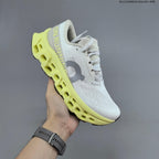 On Cloudmonster 3 Running Shoes White Grey