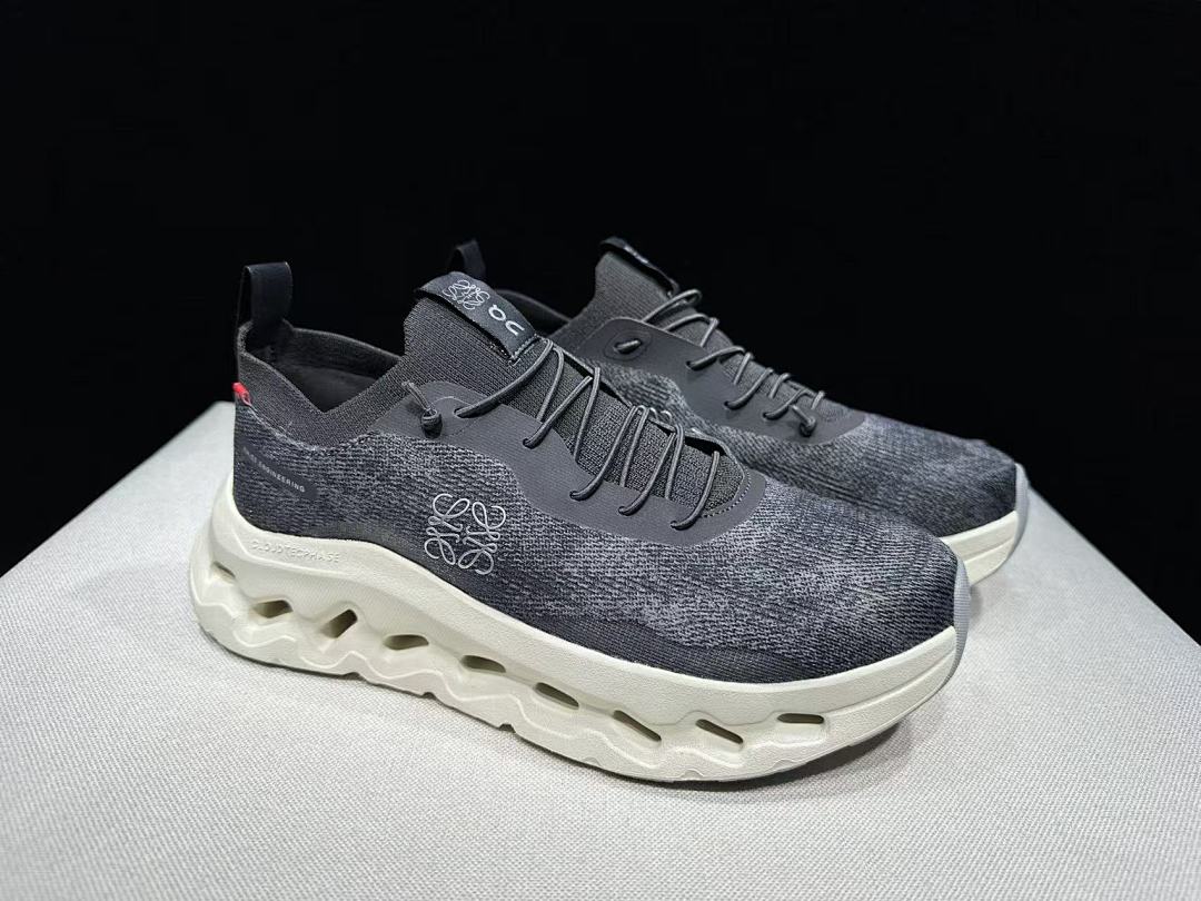 On Cloudtilt Loewe Collaboration Sneakers, Black and White