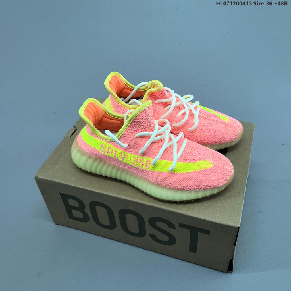 Adidas Yeezy 350 V2 Knit-Look Lifestyle Sneakers