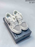 Nike SB Dunk Low Pro White Grey Sneakers 2607ND235A25