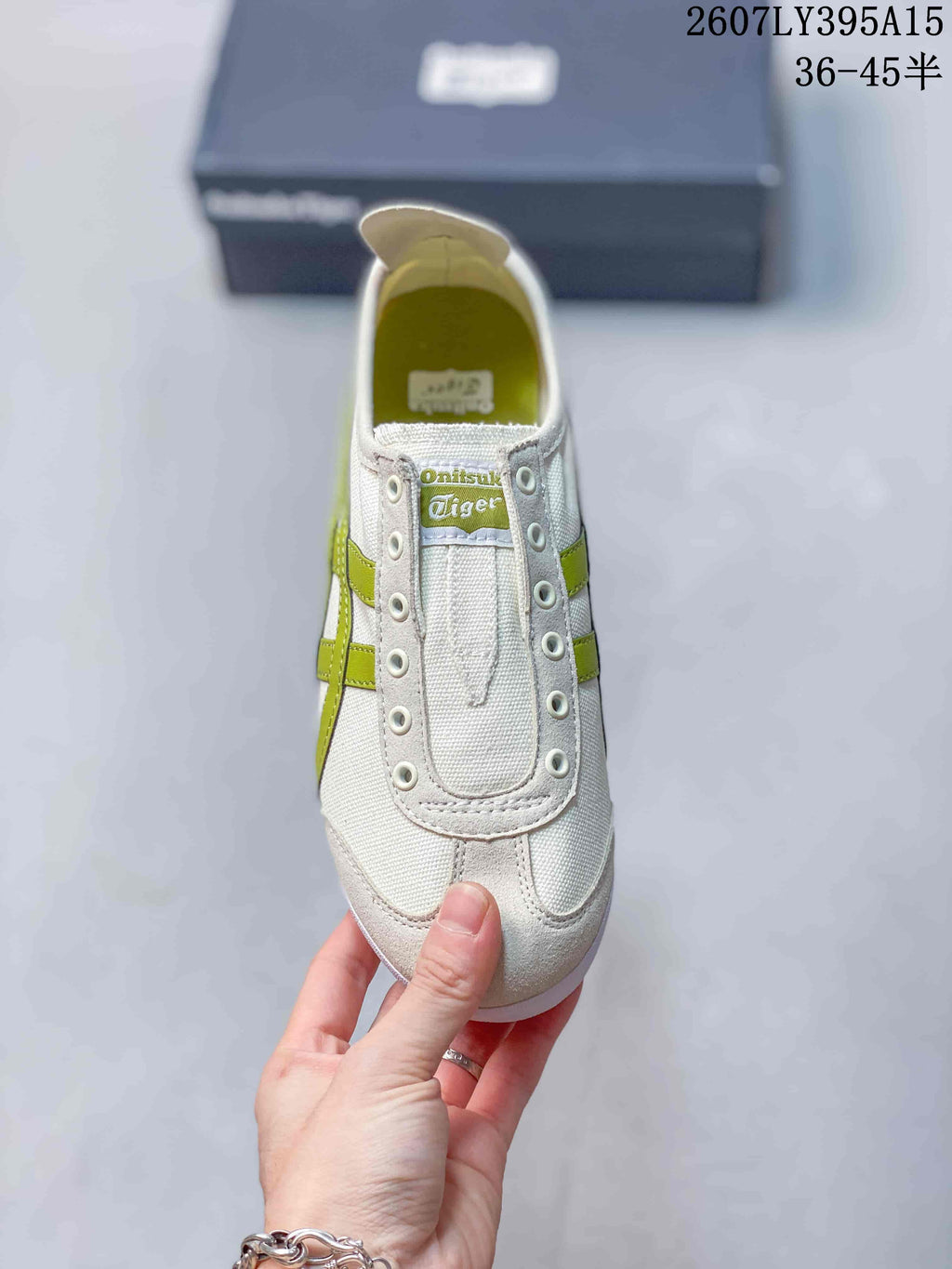 Onitsuka Tiger Mexico 66 Deluxe White Green Sneakers