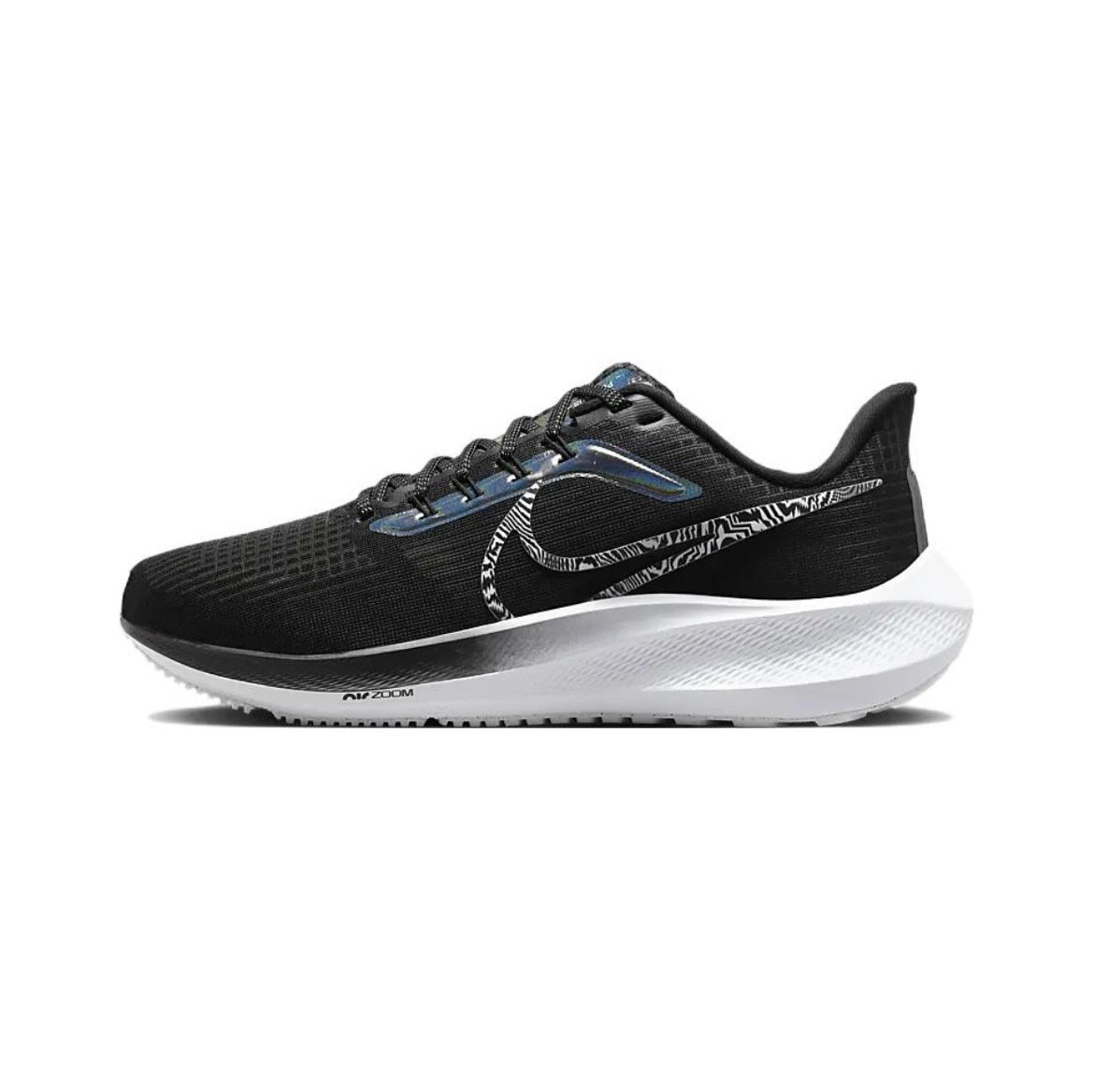 Nike Air Zoom Pegasus 39 Black Silver Running Shoes DR9619-001