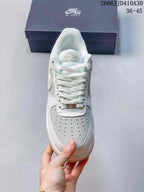 Nike Air Force 1 '07 Low Sneakers, White and Light Grey