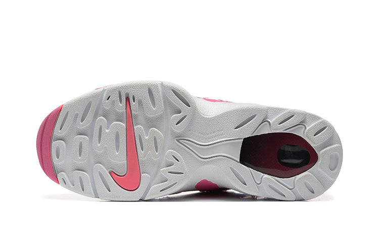 Nike Pink Strap Sneakers with Hook-and-Loop Closures