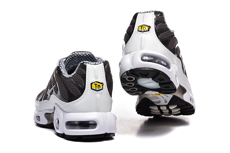 Nike Air Max Plus Dark Gray and White Sneakers