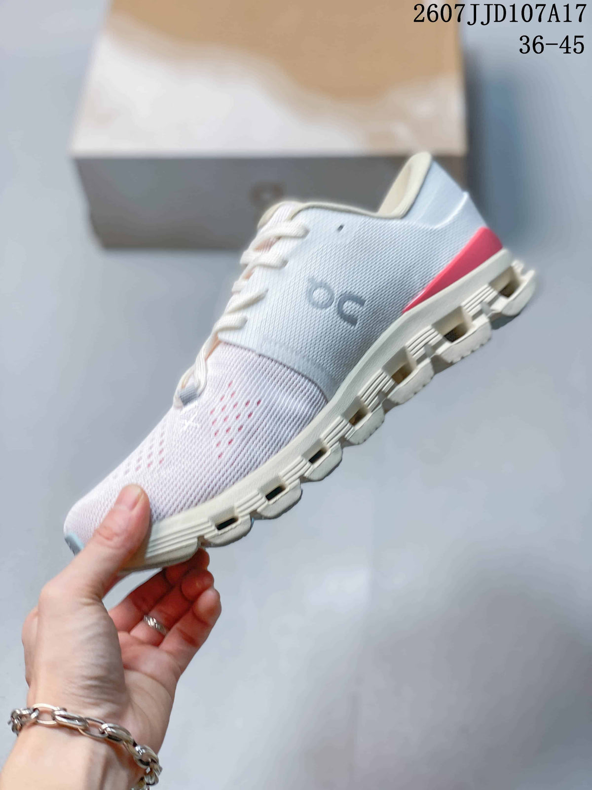 On Cloud X 4 AD Sneakers White Light Blue Red