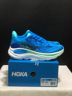 HOKA Clifton 10 Blue Running Shoes
