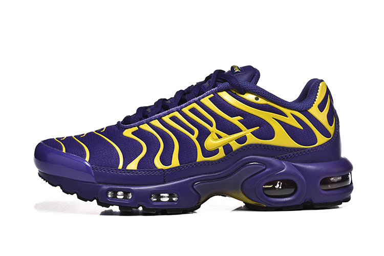 Nike Air Max Plus Sneakers Purple and Yellow