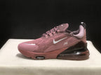 Nike Air Max 270 Premium Burgundy Rose Sneakers