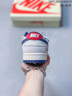 Nike SB Dunk Low Stussy White Grey Navy Sneakers
