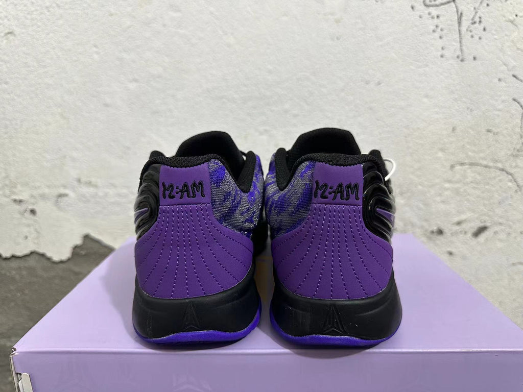 Nike Zoom Freak Basketball Shoes Black Purple