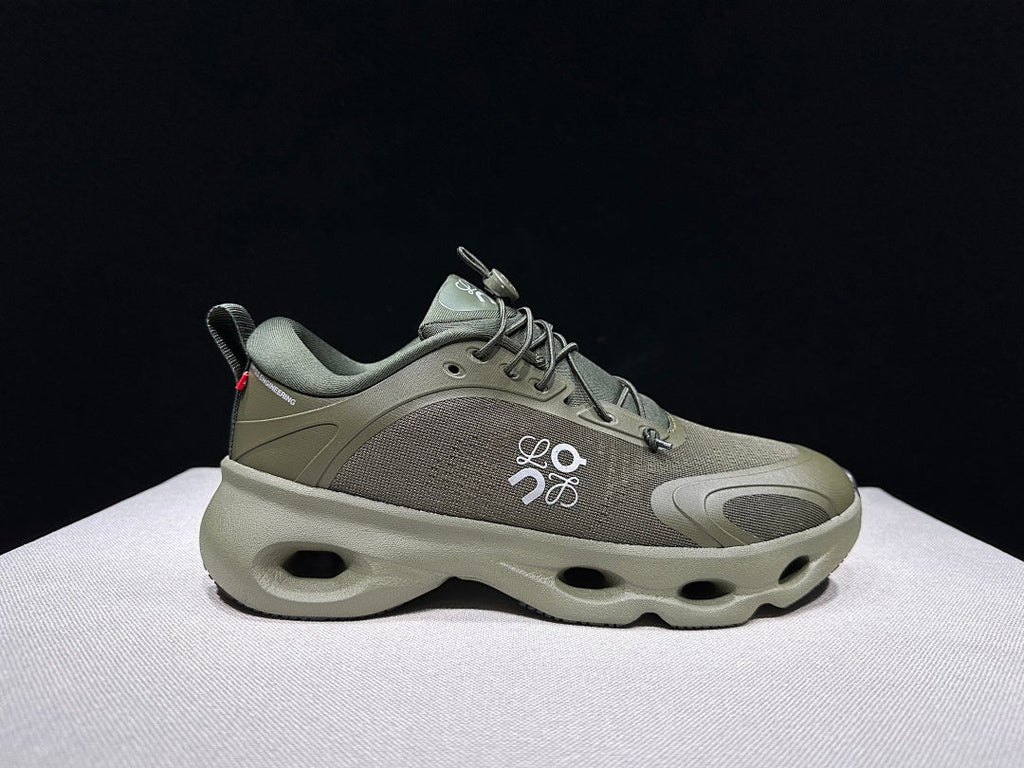 LOEWE x On Cloudventure 3.0 Sneakers in Military Green