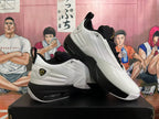 Jordan White Black Basketball Sneakers