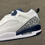 Jordan Spizike Low White and Navy Sneakers FQ1759-104